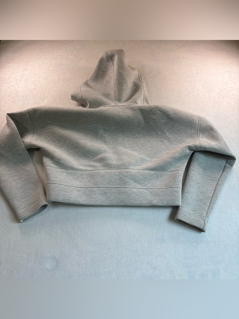 Athleta Light Gray Sweat Top with Branded Label - Picture 5 of 5